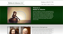 Desktop Screenshot of bbfjlaw.com